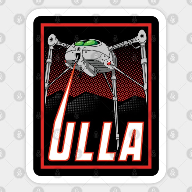 Ulla Sticker by TrulyMadlyGeekly